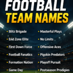 fantasy football team names