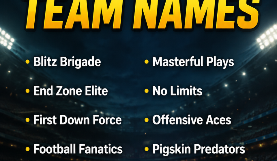 fantasy football team names