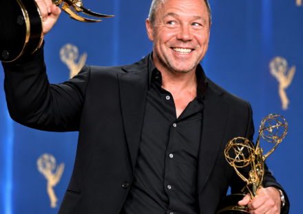"Stephen Graham, English actor known for Adolescence and This Is England, at a public event"