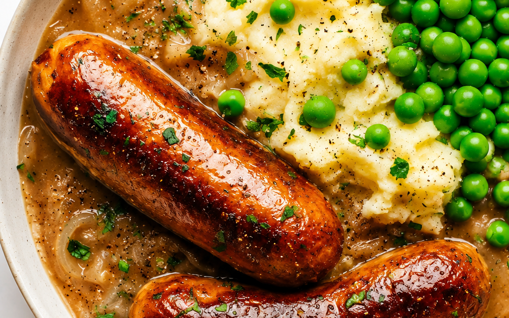 sausage and mash