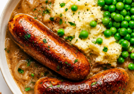 sausage and mash