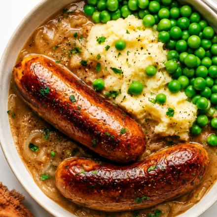 sausage and mash