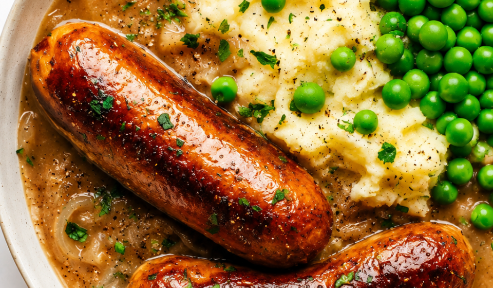 sausage and mash
