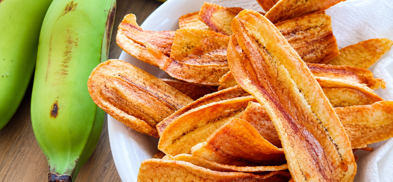 how to make banana chips